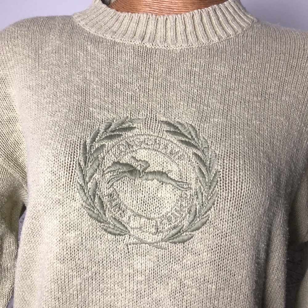 Longchamp Sweater with Embroidered Logo Size S - Picture 3 of 7